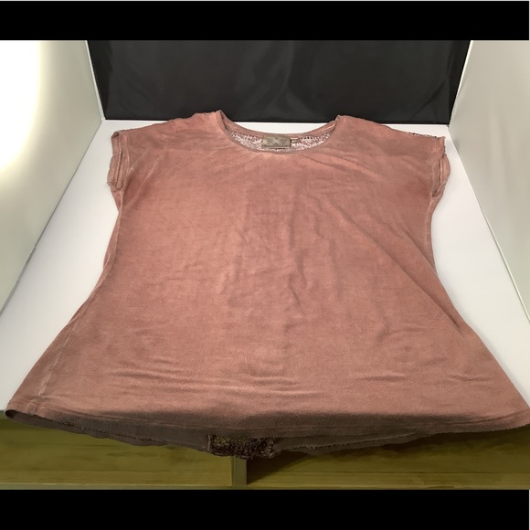 Danielle Womens Dove Lace Back Tee M - Picture 3 of 10